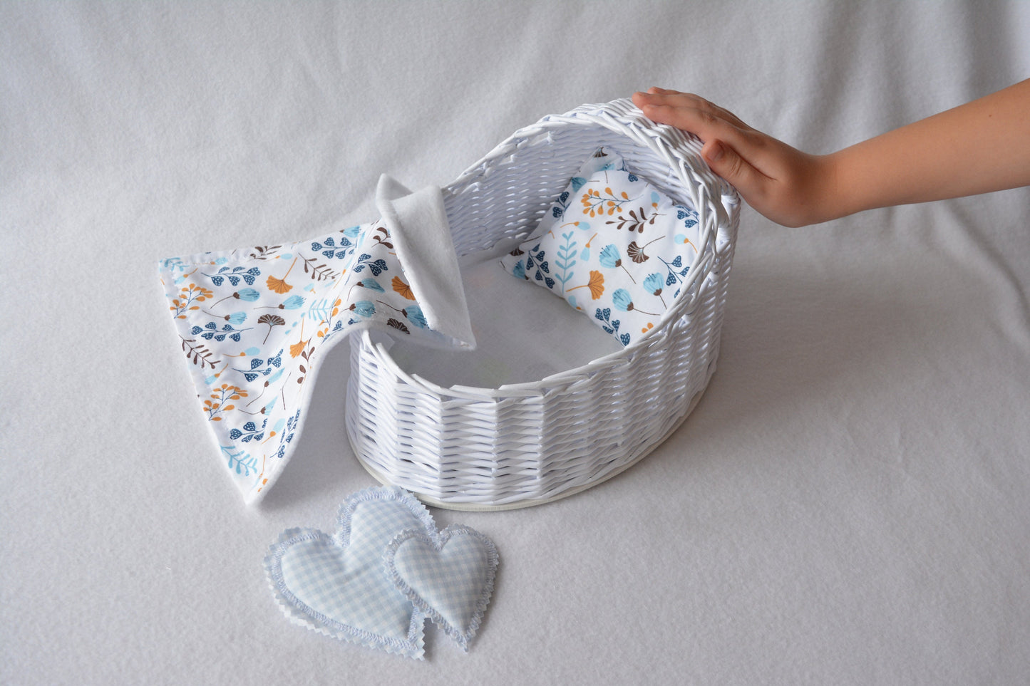 Cradle "Spring Blue Blossom"