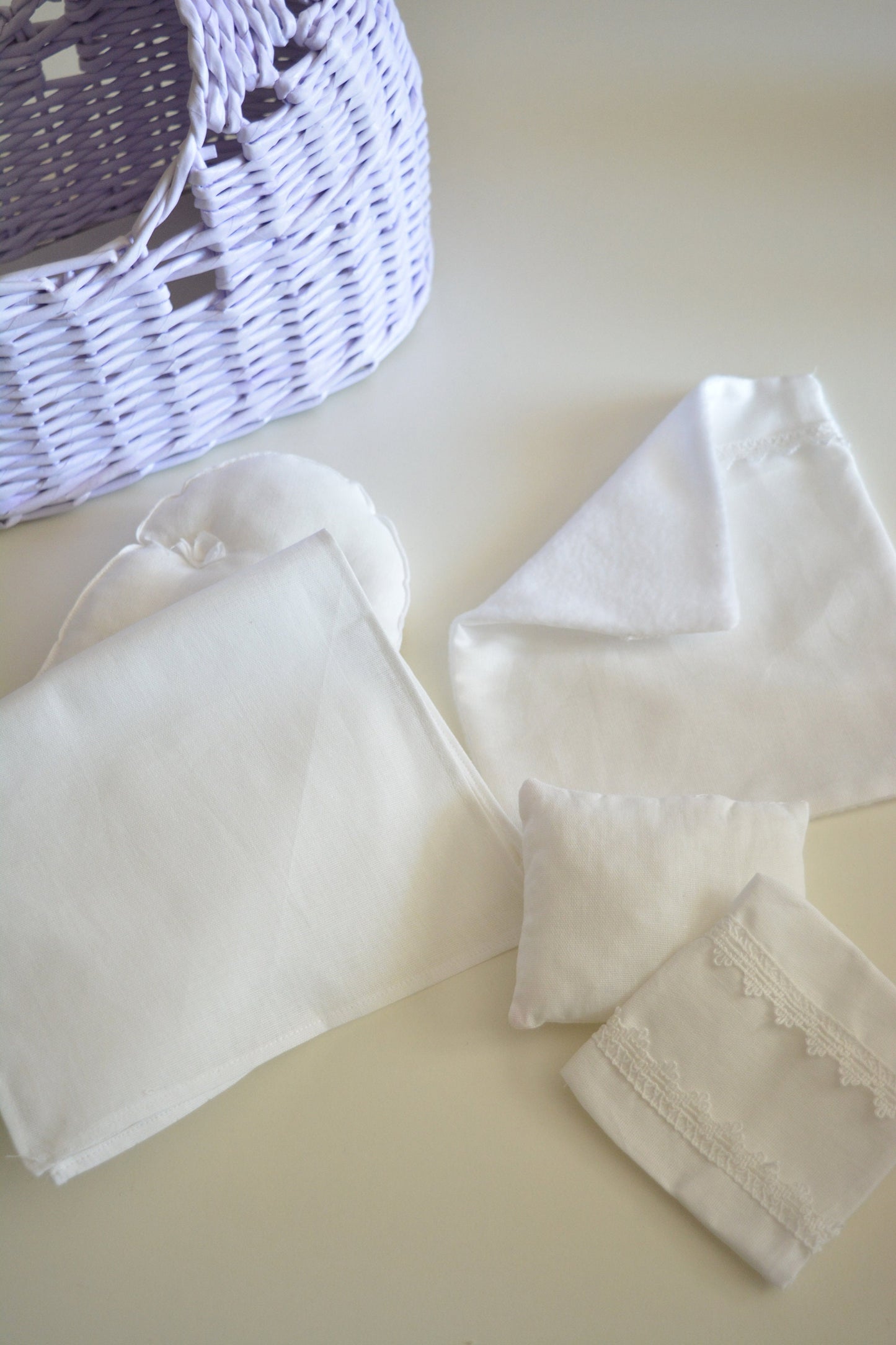 Cradle "Pink-gray mood"