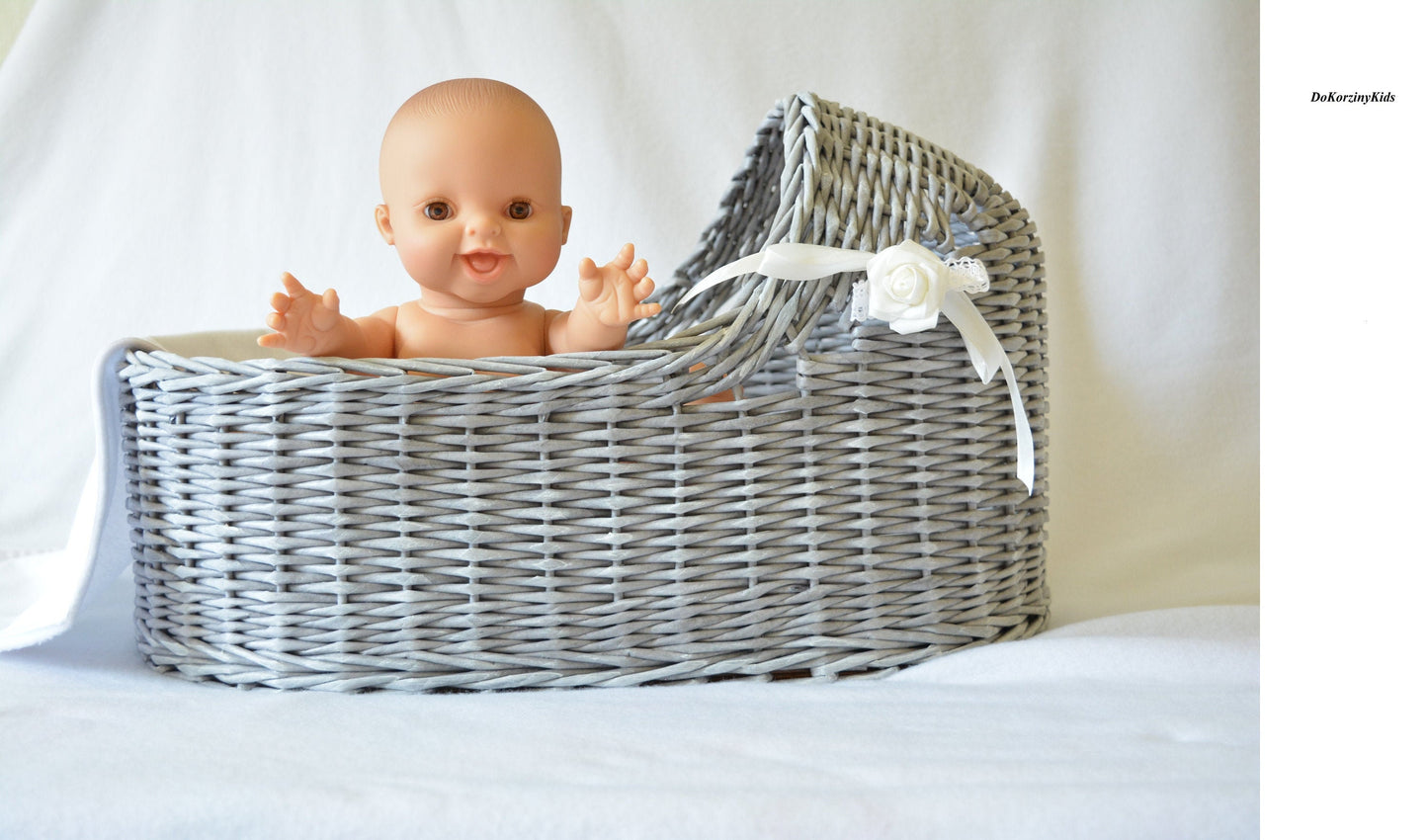 Cradle "Pink-gray mood"