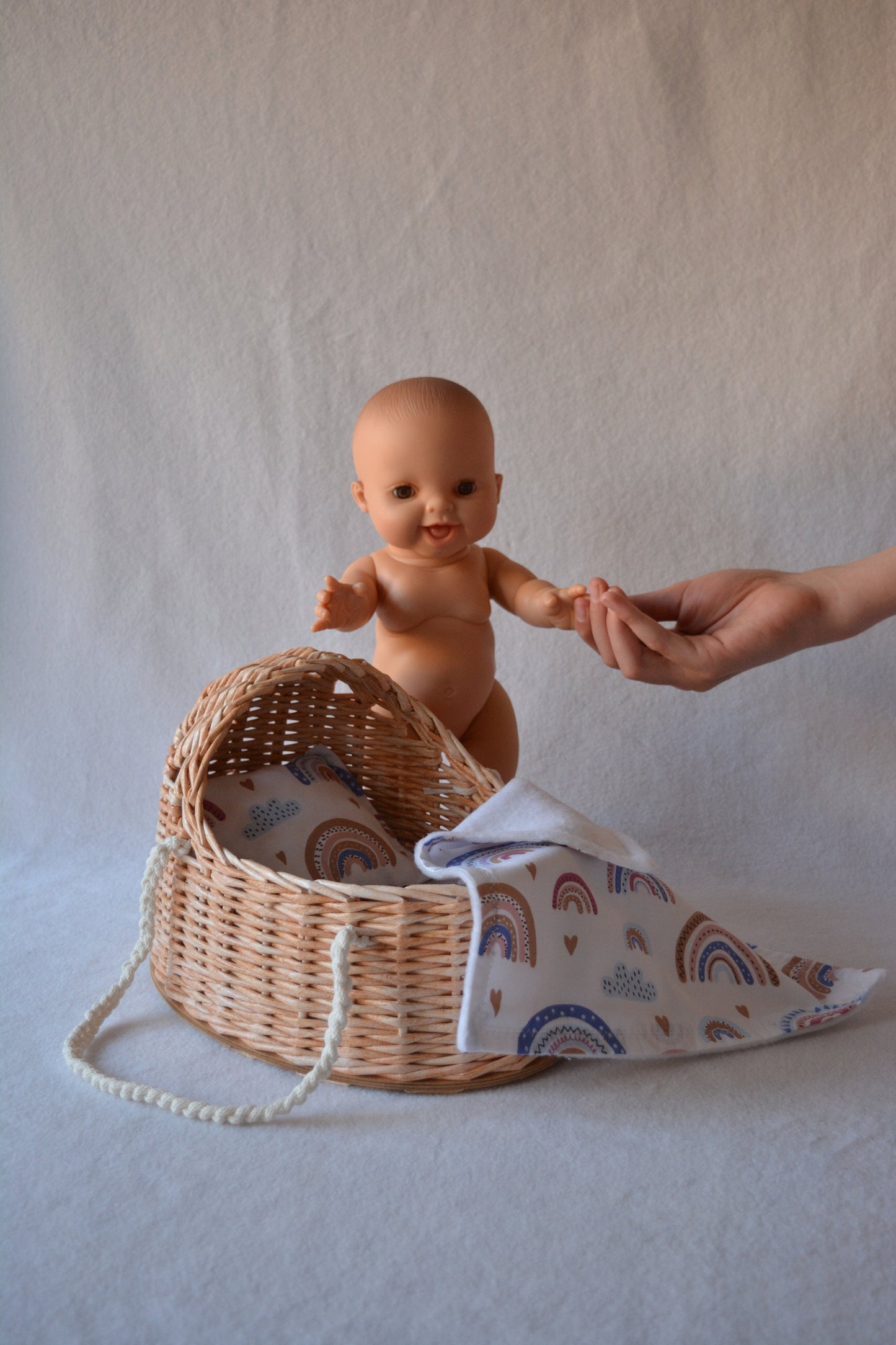 Cradle "Rabbit and Teddy Bear"