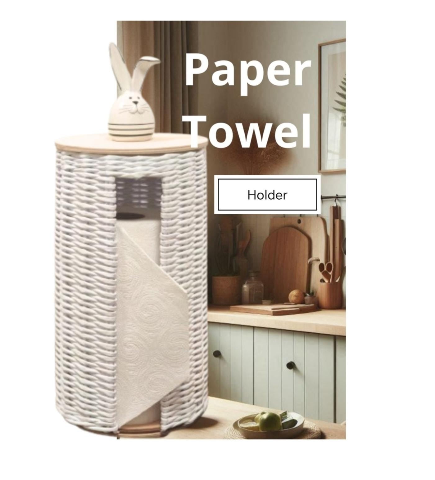 Paper Towel holder/kitchen holder/towel stand/kitchen storage/Easter paper towel